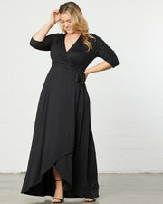 Meadow Maxi Dream Dress in Onyx