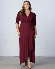 Meadow Maxi Dream Dress in Burgundy