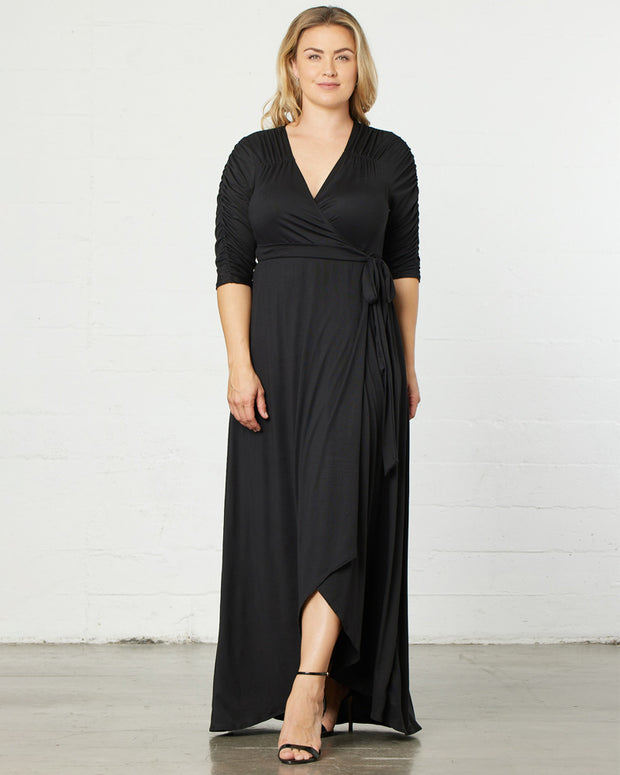 Meadow Maxi Dream Dress in Onyx