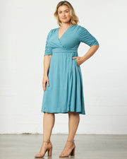 Gabriella Dress in Lagoon Blue