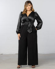 Refined Satin Jumpsuit