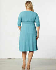 Gabriella Dress in Lagoon Blue