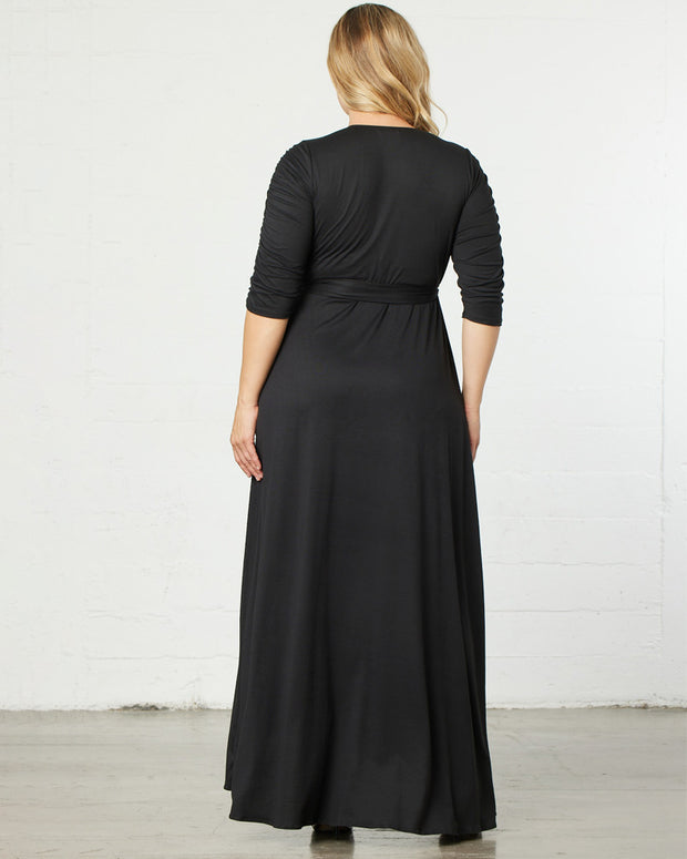 Meadow Maxi Dream Dress in Onyx