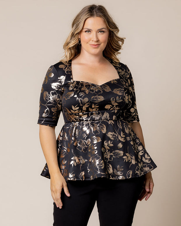 Cherished Sweetheart Peplum Top