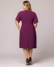 Gia Midi Dress in Azalea