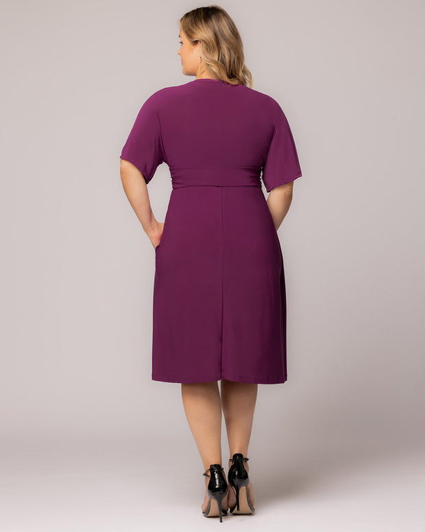 Gia Midi Dress in Azalea