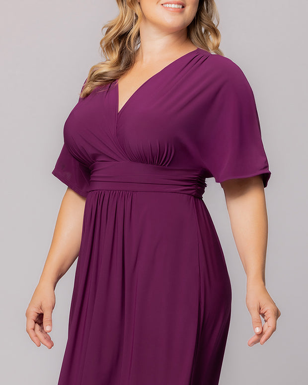 Gia Midi Dress in Azalea
