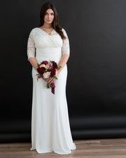 Elegant Aisle Wedding Gown