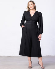 Tessa Cropped Wide-Leg Jumpsuit