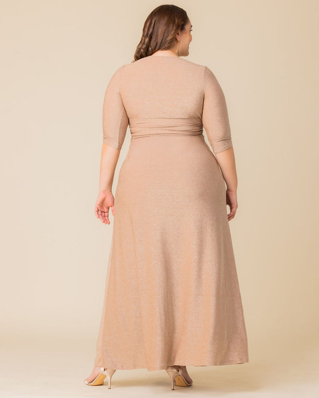 Romanced by Moonlight Gown in Champayne