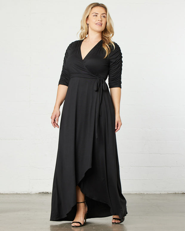 Meadow Maxi Dream Dress in Onyx