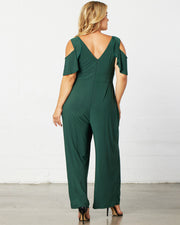 Tastemaker Jumpsuit in Hunter Green