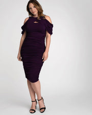 Bianca Ruched Plus Size Dress