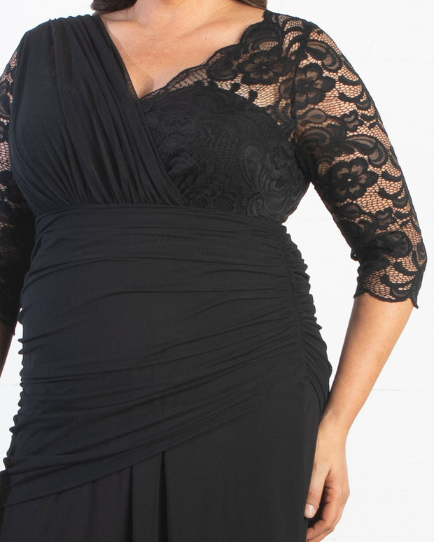 Soiree Evening Gown in Onyx