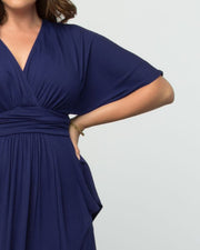 Indie Flair Maxi Dress in Nouveau Navy