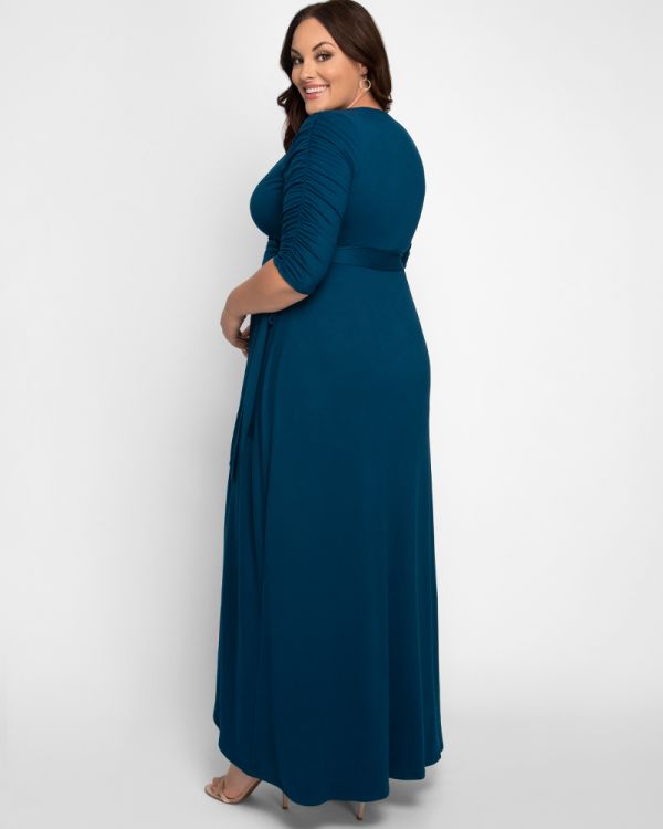 Meadow Maxi Dream Dress in Teal Topaz