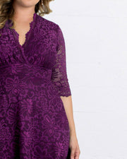 Mademoiselle Lace Dress in Berry Bliss
