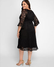 Livi Lace Dress in Black