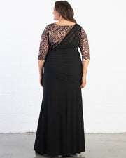 Soiree Evening Gown in Rose Gold