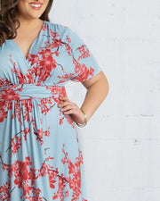 Vienna Maxi Dress in Cherry Blossom Print