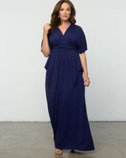 Indie Flair Maxi Dress in Nouveau Navy