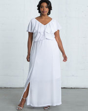Willow Maxi Dress in Porcelain