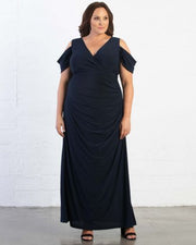 Gala Glam Evening Gown in Onyx
