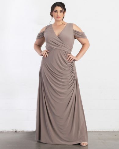 Gala Glam Evening Gown in Onyx