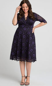 plus size lace dresses 