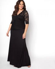 Soiree Evening Gown in Onyx