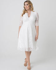 Bella Lace Dress in Ivory